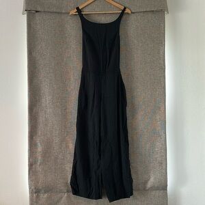 Cotton blend jumpsuit